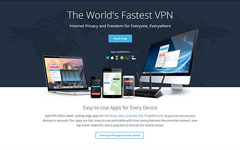 VyprVPN website